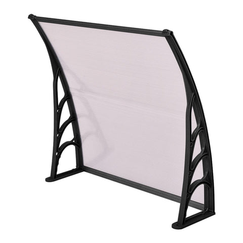 Costway Canopy Tent 40" x 40" Outdoor Polycarbonate Front Door Window Awning Canopy by Costway