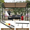 Image of Costway Canopy Tent 7' x 4.5' Grill Gazebo Outdoor Patio Garden BBQ Canopy Shelter by Costway