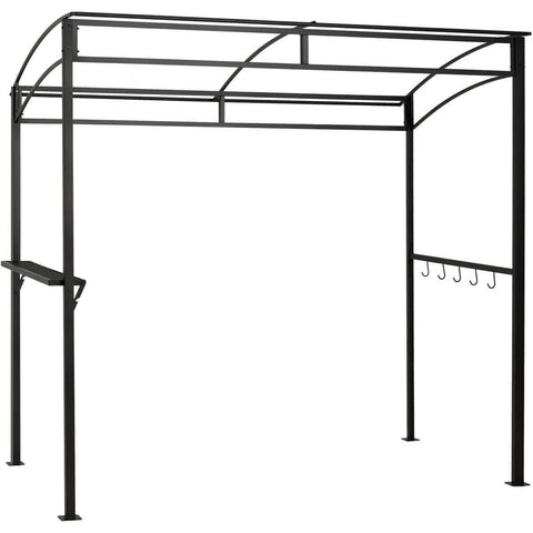 Costway Canopy Tent 7' x 4.5' Grill Gazebo Outdoor Patio Garden BBQ Canopy Shelter by Costway