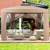 Image of Costway Canopy Tent Canopy Gazebo Tent Shelter Garden Lawn Patio with Mosquito Netting by Costway