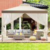 Image of Costway Canopy Tent Canopy Gazebo Tent Shelter Garden Lawn Patio with Mosquito Netting by Costway