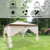 Image of Costway Canopy Tent Canopy Gazebo Tent Shelter Garden Lawn Patio with Mosquito Netting by Costway