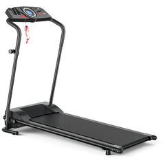 costway Fitness 1.0 HP Electric Mobile Power Foldable Treadmill with Operation Display for Home by Costway 781880217800 57420396 2.25HP Electric Motorized Power Treadmill Blue Backlit LCD Costway