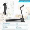 Image of costway Fitness 1.0 HP Electric Mobile Power Foldable Treadmill with Operation Display for Home by Costway 781880217800 57420396 2.25HP Electric Motorized Power Treadmill Blue Backlit LCD Costway