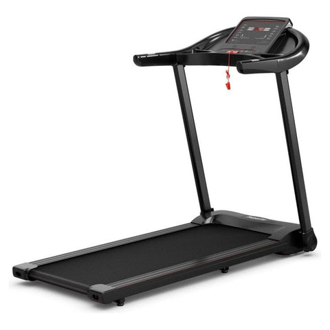 costway Fitness 2.25HP Electric Folding Treadmill with HD LED Display and APP Control Speaker by Costway