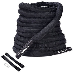 2 Inch Battle Ropes 30/40/50ft Length Poly Dacron Rope by Costway