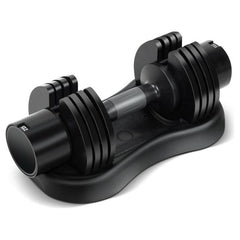 costway Fitness 27.5 LBS 5-in-1 Adjustable Dumbbell for Gym Home Office by Costway 66Lbs Fitness Dumbbell Weight Adjustable Weight Plates Handle Costway