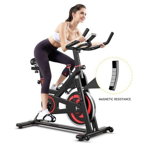 costway Fitness 30 lbs Family Fitness Aerobic Exercise Magnetic Bicycle by Costway 781880212973 74251086