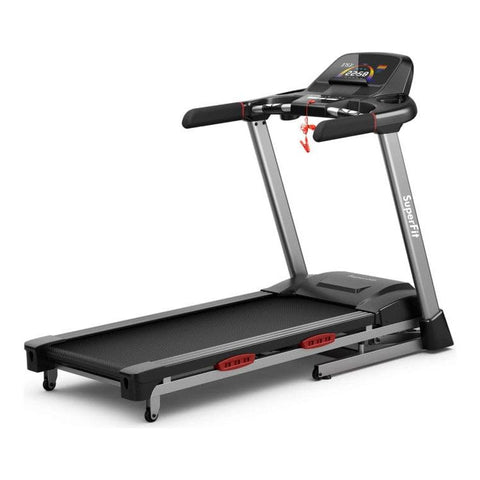 costway Fitness 4.75 HP Folding Treadmill with Auto Incline and 20 Preset Programs by Costway 781880212942 61954283