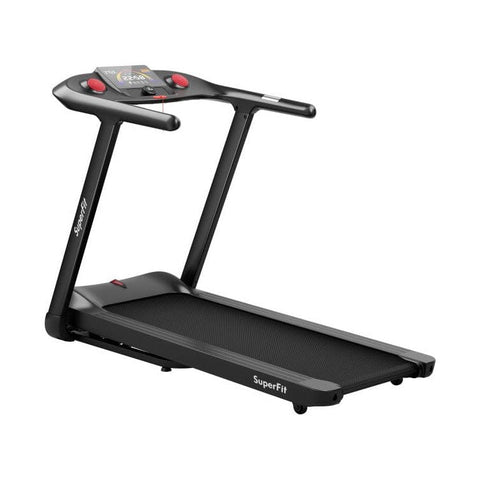 costway Fitness 4.75HP Folding Treadmill with Preset Programs Touch Screen Control by Costway 781880212911 75418092 4.75HP Folding Treadmill Preset Programs Touch Screen Control Costway