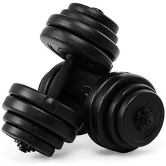 66 lbs Adjustable Weight Dumbbell Set by Costway