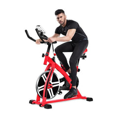 Adjustable Exercise Bicycle for Cycling and Cardio Fitness by Costway