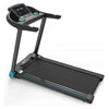 Image of costway Fitness Blue 2.25HP Electric Running Machine Treadmill with Speaker and APP Control by Costway 4.0HP Foldable Electric Treadmill LED Touch APP Connection Costway