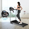 Image of costway Fitness Compact Electric Folding Running Treadmill with 12 Preset Programs LED Monitor by Costway 2.25HP Folding Electric Motorized Power Treadmill Machine LCD Costway