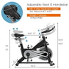 Image of costway Fitness Exercise Bike Stationary Cycling Bike with 40 Lbs Flywheel by Costway 781880213970 48937502