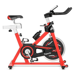 Exercise Bike with 30lbs Steel Flywheel by Costway