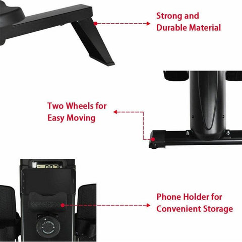 costway Fitness Foldable Magnetic Quiet Operated Fitness Rowing Machine with 10 Level Adjustable Resistance by Costway 781880214397 87693504 Foldable Magnetic Fitness Rowing Machine 10 Level Resistance Costway