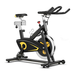 costway Fitness Magnetic Exercise Bike Fixed Belt Drive Indoor Bicycle by Costway 781880213703 41923786 Indoor Silent Belt Drive Resistance Cycling Stationary Bike Costway