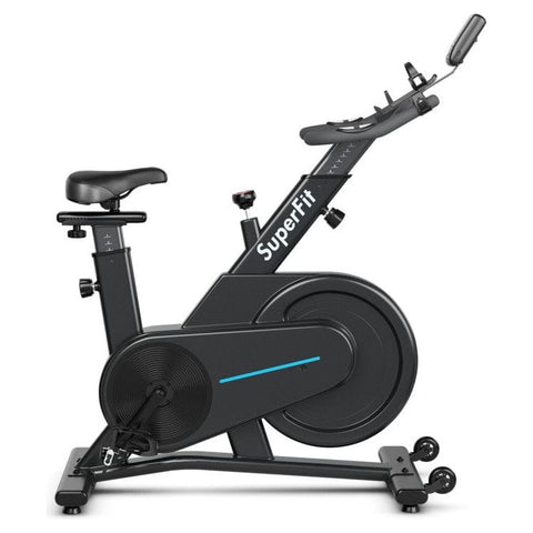 costway Fitness Magnetic Exercise Bike with Adjustable Seat and Handle by Costway Portable Desk Bike Pedal Exerciser  Magnetic Resistance Costway