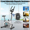 Image of costway Fitness Magnetic Stationary Upright Cycling Bike with 8-Level Resistance by Costway 781880212478 60574891