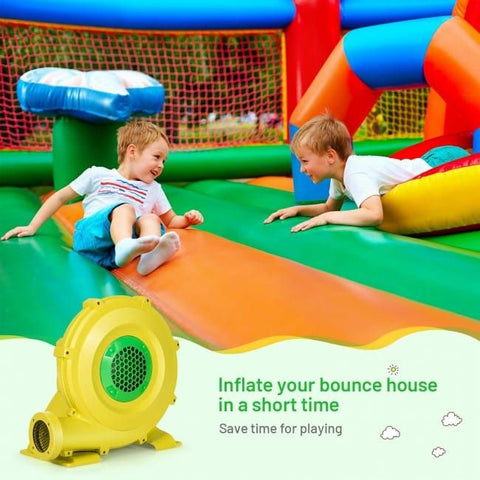 Costway Inflatable Bouncer Accessories 1100W Air Blower Inflatable Blower for Inflatable Bounce House by Costway 19728046 1100W Air Blower Inflatable Blower for Inflatable Bounce House Costway SKU# 19728046