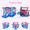 Image of Costway Inflatable Bouncers 3-in-1 Elephant Theme Inflatable Castle without Blower by Costway 781880256328 57382109