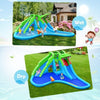 Image of Costway Inflatable Bouncers 7 in 1 Inflatable Bounce House with Splashing Pool by Costway 781880256236 81297306 7 in 1 Inflatable Bounce House with Splashing Pool by Costway 81297306