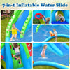 Image of Costway Inflatable Bouncers 7 in 1 Inflatable Bounce House with Splashing Pool by Costway 781880256236 81297306 7 in 1 Inflatable Bounce House with Splashing Pool by Costway 81297306