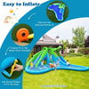 Image of Costway Inflatable Bouncers 7 in 1 Inflatable Bounce House with Splashing Pool by Costway 781880256236 81297306 7 in 1 Inflatable Bounce House with Splashing Pool by Costway 81297306