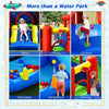 Image of Costway Inflatable Bouncers 9-in-1 Inflatable Kids Water Slide Bounce House with 860W Blower by Costway 781880275046 36841957 9-in-1 Inflatable Kids Water Slide Bounce House w/ 860W Blower Costway