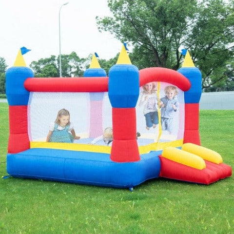 Costway Inflatable Bouncers Bounce House Magic Castle Inflatable Bouncer without Blower by Costway 781880264828 31946025