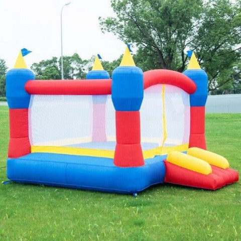 Costway Inflatable Bouncers Bounce House Magic Castle Inflatable Bouncer without Blower by Costway 781880264828 31946025