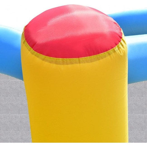 Costway Inflatable Bouncers Castle Inflatable Moonwalk Bounce House with Rotating Windmill by Costway Castle Inflatable Moonwalk Bounce House Rotating Windmill by Costway