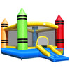 Image of Costway Inflatable Bouncers Kids Inflatable Bounce House with Slide and Ocean Balls Not Included Blower by Costway 781880256335 39741286 Kids Inflatable Bounce House Slide & Ocean Balls Not Included Blower