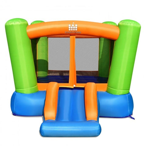 Costway Inflatable Bouncers Kids Inflatable Bounce House Without Blower for Indoor and Outdoor by Costway 781880256243 01694527 Kids Inflatable Bounce House Without Blower for Indoor and Outdoor