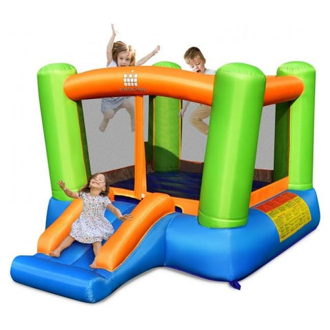 Costway Inflatable Bouncers Kids Inflatable Bounce House Without Blower for Indoor and Outdoor by Costway 781880256243 01694527 Kids Inflatable Bounce House Without Blower for Indoor and Outdoor