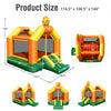 Image of Costway Inflatable Bouncers Kids Inflatable Bounce Jumping Castle House with Slide without Blower by Costway 781880256229 10936247 Kids Inflatable Bounce Jumping Castle House with Slide without Blower 