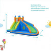 Image of Costway Inflatable Bouncers Kids Inflatable Water Slide Bouncing House with Carrying Bag and 480W Blower by Costway 781880243731 92061758