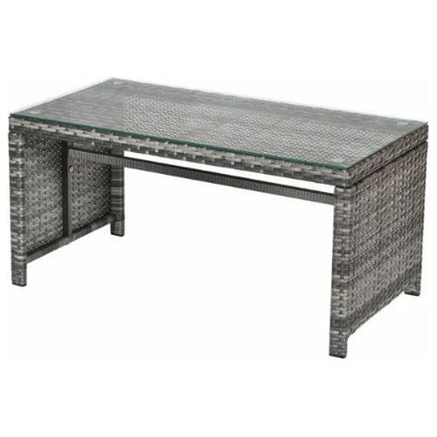 Costway Outdoor Furniture 4 PCS Patio Rattan Furniture Set by Costway 4 PCS Patio Rattan Furniture Set by Costway SKU# 13890462