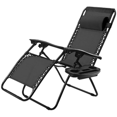 Outdoor Folding Zero Gravity Reclining Lounge Chair by Costway