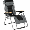 Image of Oversize Folding Adjustable Padded Zero Gravity Lounge Chair by Costway SKU# 49037165