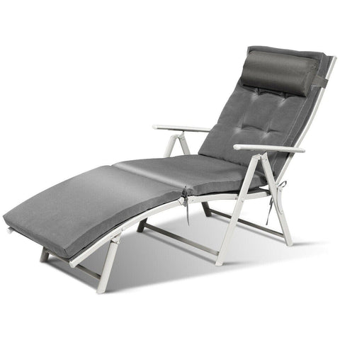 Costway Outdoor Furniture Outdoor Lightweight Folding Chaise Lounge Chair by Costway Outdoor Lightweight Folding Chaise Lounge Chair by Costway SKU 42089713