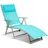 Image of Costway Outdoor Furniture Outdoor Lightweight Folding Chaise Lounge Chair by Costway Outdoor Lightweight Folding Chaise Lounge Chair by Costway SKU 42089713