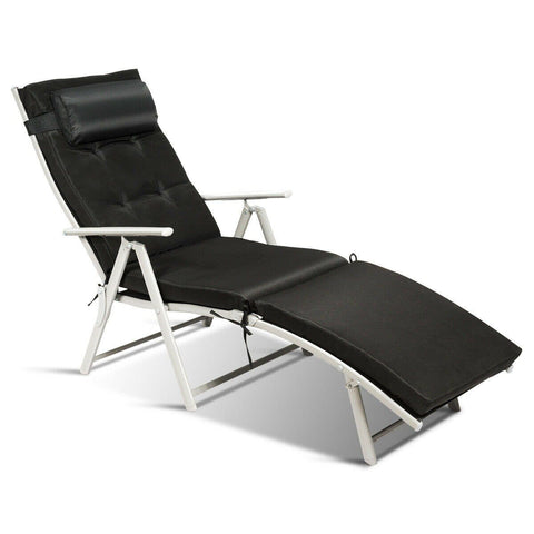 Costway Outdoor Furniture Outdoor Lightweight Folding Chaise Lounge Chair by Costway Outdoor Lightweight Folding Chaise Lounge Chair by Costway SKU 42089713