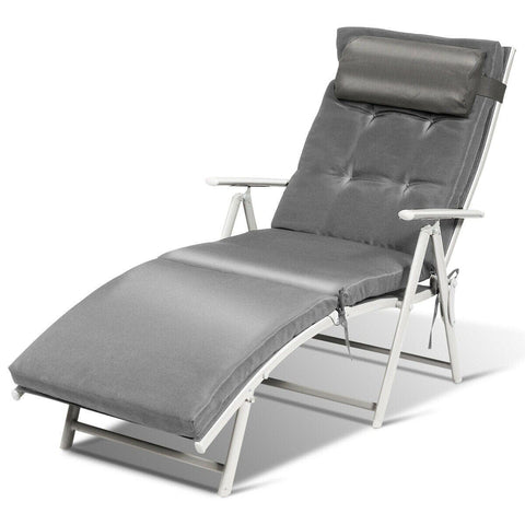 Costway Outdoor Furniture Outdoor Lightweight Folding Chaise Lounge Chair by Costway Outdoor Lightweight Folding Chaise Lounge Chair by Costway SKU 42089713