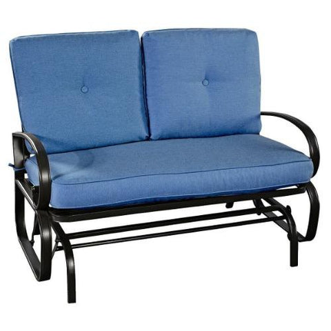 Costway Outdoor Furniture Outdoor Patio Cushioned Rocking Bench Loveseat by Costway Outdoor Patio Cushioned Rocking Bench Loveseat by Costway SKU 17536042