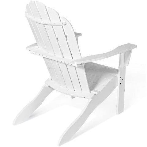 Costway Outdoor Furniture Outdoor Solid Wood Durable Patio Adirondack Chair By Costway Outdoor Solid Wood Durable Patio Adirondack Chair By Costway 08521679