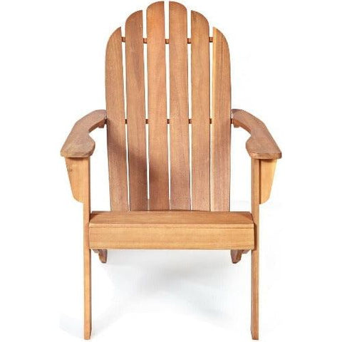 Costway Outdoor Furniture Outdoor Solid Wood Durable Patio Adirondack Chair By Costway Outdoor Solid Wood Durable Patio Adirondack Chair By Costway 08521679