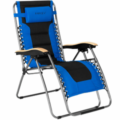 Oversize Folding Adjustable Padded Zero Gravity Lounge Chair by Costway SKU# 49037165