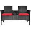 Image of Costway Outdoor Furniture Patio Rattan Conversation Set Seat Sofa by Costway Patio Rattan Conversation Set Seat Sofa by Costway SKU# 82750196